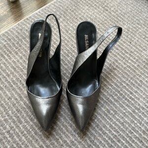 Jill Sander Slingback Wedges